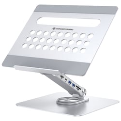 CONCEPTRONIC BASE PORTATIL-DOCK 1xHDMI 1xUSB-C 2xUSB CREADER PD100W ALUMINIO - Conceptronic 110521307101