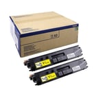 Toner Amarelo. Duração estimada: 2 un. X 6.000 Pág. (total 12.000 Pág.) segundo ISO/IEC19798 - Brother TN329YTWIN