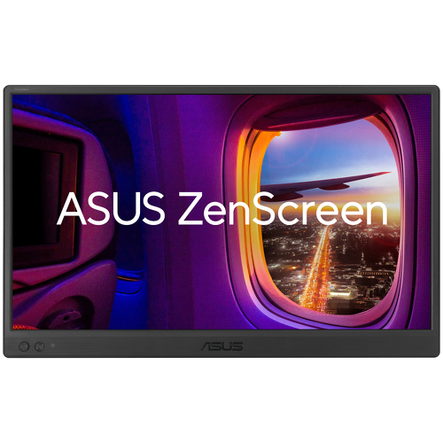 ASUS MB169CK 16INCH FHD IPS 60HZ 5MS(GTG) HDMI ZENSCREEN PORTABLE BLACK - Asus 90LM0AZ3-B01171