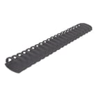 Argolas PVC Encadernar 38mm Ovais Preto 375 Folhas 50un - Fellowes 1713509