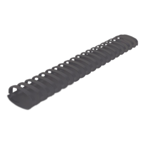 Argolas PVC Encadernar 38mm Ovais Preto 375 Folhas 50un - Fellowes 1713509