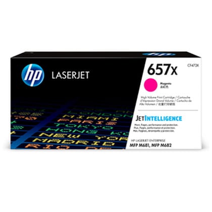 HP Toner LaserJet Original 657X Magenta de elevado rendimento - CF473X