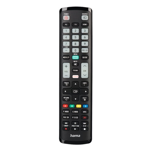 Controlo Remoto 1:1 para Samsung TV Preto - Hama HAM221060