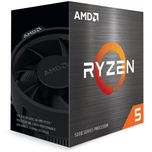 Ryzen 5 5500 3.6/4.2Ghz, 6 core, 19MB, AM4 65W, Wraith Stealth cooler - obriga a ter gráfica discreta - AMD 100-100000457BOX