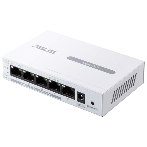 Switch ASUS EBP15 5-Port GbE Smart managed PoE+ - Asus 90IG08D0-MO3B00