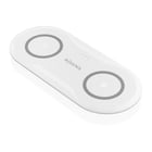 Carregador sem fios Aisens 15W - USB-C - Protocolo Qi - Telemóvel e auscultadores - Proteção contra sobretensão, sobretemperatura e sobrecorrente - Cor branca - Aisens ASCH-15W2WC059-W