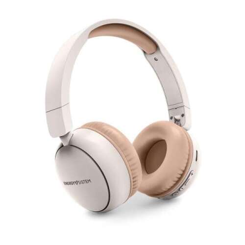 Auscultadores Bluetooth Energy Sistem com rádio FM - Plástico 100% reciclado - Leitor MP3 e MicroSD - Cor branca - Energy Sistem 242802
