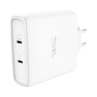 Trust Carregador GAN Maxo 100W 2xUSB-C Inclui Cabo 2 MT Branco - Trust 25528