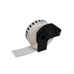 Brother DK22210 - Etiquetas Genéricos Personalizadas - Largura 29mm x 30,48 metros - Texto preto sobre fundo branco - BR-DK22210