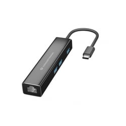 CONCEPTRONIC HUB USB-C 3XUSB3.0 1xRJ45 - Conceptronic DONN07B