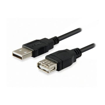 Equipar Cabo de Extensão USB-A Macho para USB-A Fêmea 2.0 3m - Equip EQ128851