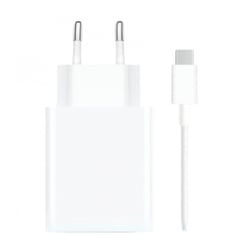 Xiaomi 120W HyperCharge Combo Cargador de Pared para Smartphone USB-A 120W + Cable - Identificacion Inteligente de Dispositivos - Color Blanco - Xiaomi 297517