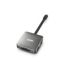 Urban Factory Hubee Light Mini HUB - USB-C Macho - USB-A/HDMI/SD/MSD Fêmea - 100W PD - Cor Cinza Metalizado - Urban Factory TCM05UF