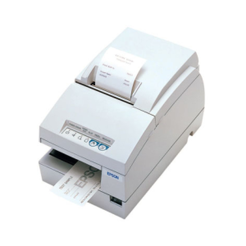 Epson TM-U675 (043): Serial, w/o PS, ECW, MICR, Auto cutter, 205 cps, 17,8 cpi, 2 cópias, 4 KB, VCCI class A, FCC class A, CE marking, UL, CSA - Epson C31C283043
