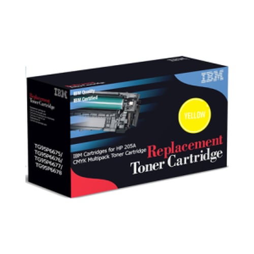 Toner IBM para HP 205A Amarelo CF532A 900 Pág. - Ibm IBMTG95P6678