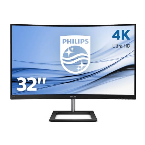 PHILIPS MONITOR VA 32" (31.5) CURVO UHD 4K HDMI DP COLUNAS 328E1CA - Philips 328E1CA/00
