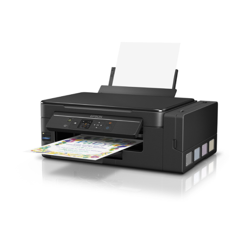 Epson EcoTank L495, Jato de tinta, Impressão a cores, 5760 x 1440 DPI, A4, Impressão directa, Preto - Epson C11CF47301