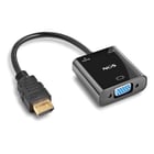 Adaptador HDMI para SVGA NGS Chamaleon + Áudio Full HD + Cabo de alimentação incluído - Preto - NGS 268242