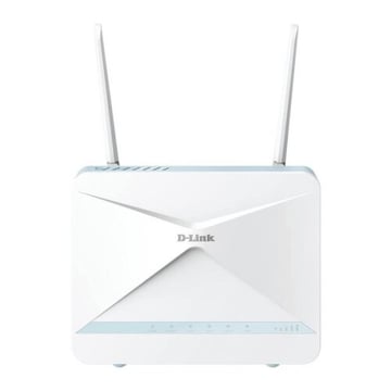 Router D-Link Eagle Pro AI AX1500 Router WiFi Mesh 4G Dual Band - Até 1200Mbps - 3 portas LAN Gigabit 10/100/1000Mbps e 1 porta WAN Gigabit 10/100/1000Mbps - 2 antenas externas - D-Link G416