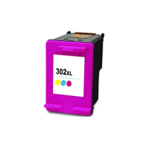 Tinteiro Compatível HP 302XL Cor F6U67A 8ml 330 Pág. - Compativel CPT-HF6U67A