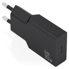 Aisens Carregador Ultra Fino GaN 30W 1xUSB-C PD3,0 Preto - Aisens A110-1004