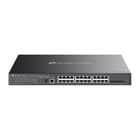 TP-Link Switch Omada de 24 portas Gigabit, empilhável, Lite, L3, gerido, com PoE++ e 4 ranhuras para 10G - TP-Link SG5428XMPP