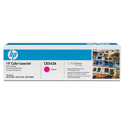 Cartucho de Toner HP CB543A Magenta Original - 125A - HP CB543A