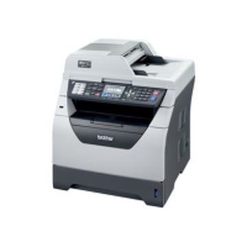 Brother MFC-8380DN, Laser, Impressão a preto e branco, 1200 x 1200 DPI, A4, Impressão directa, Cinzento - Brother MFC8380DN