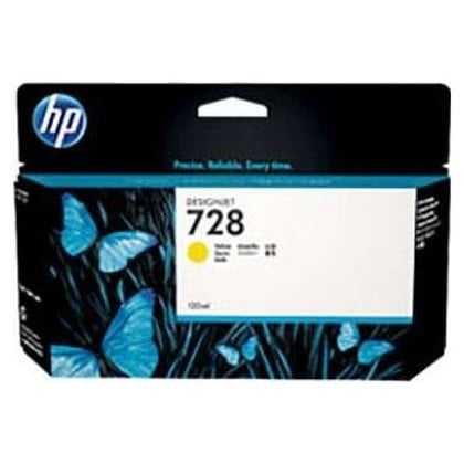 Tinteiro amarelo original HP 728 - F9K15A - HP F9K15A