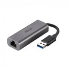 Conversor USB C2500 USB-A para Ethernet 2.5G Base-T USB da Asus - Cinzento - Asus USB-C2500