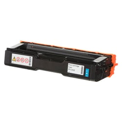 Ricoh Aficio SPC252/SPC262 Cyan Original Toner Cartucho - 407532/SPC252EC - Ricoh 407532