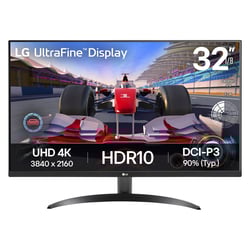 LG MONITOR VA 32" (31.5") 16:9 UHD 4K 60HZ 4MS HDMI DP COLUNAS 32UR500K-B - LG 32UR500K-B.AEU