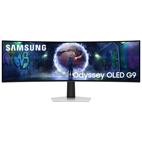 SAMSUNG MONITOR 49" ODYSSEY G9 OLED G93SC 250CD 0.03ms 5120 X1440 - Samsung LS49DG934SUXEN
