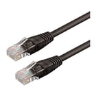WP RACK CHICOTE CAT6 UTP AWG26/7 3MT BLACK - WP Rack WPC-PAT-6U030BL