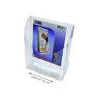 Expositor Porta Folhetos Acrilico A5 Largura 16cm (98208) - Outras 5691005
