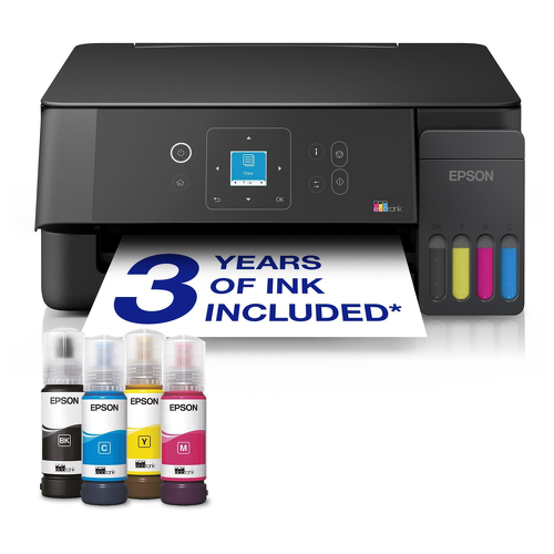 Epson Impressora multifunções EcoTank ET-2920 a jato de tinta a cores, 10 ppm - Epson C11CL63404