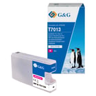 G&G Epson T7013 Magenta Cartucho de Tinta Compatível, 35 ml - Tinteiro Compatível C13T70134010