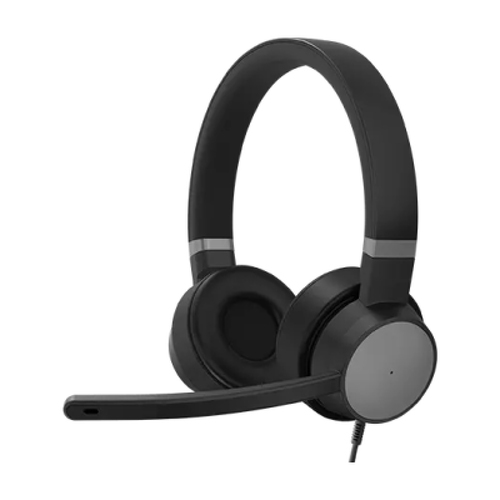 Lenovo Go Wired ANC Headset (Thunder Black) - Lenovo 4XD1C99223