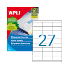 Etiquetas 070x030mm 100Fls A4 Apli 2700un - APLI APL01271