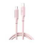 Cabo USB-C macho para USB-C macho XO NBQ265B - 1 m - 60 W - Rosa - XO XONBQ265BPK