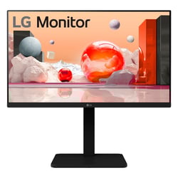 LG MONITOR IPS 24" (23.8) 16:9 FHD VGA DVI HDMI DP USB COLUNAS HAS PIVOT 24BA560 - LG 24BA560-B