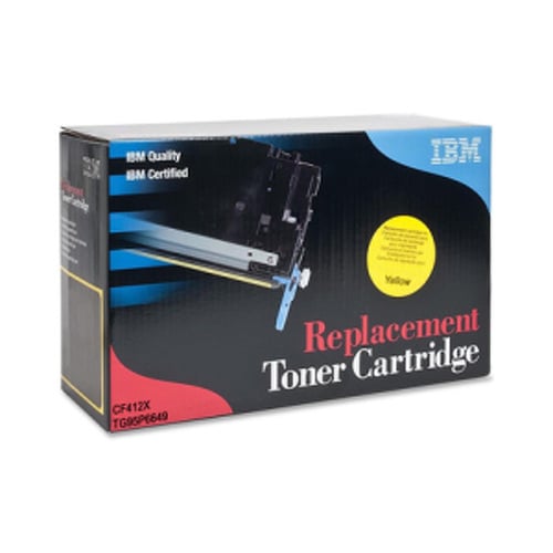 Toner IBM para HP 410X Amarelo CF412X 5000 Pág. - Ibm IBMTG95P6649