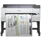 Epson SureColor SC-T5400, Jato de tinta, 2400 x 1200 DPI, ESC/P-R, HP-GL/2, HP-RTL, Preto, Ciano, Amarelo, Magenta, 350 ml, PrecisionCore - Epson C11CF86301A0