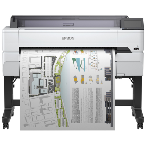 Epson SureColor SC-T5400, Jato de tinta, 2400 x 1200 DPI, ESC/P-R, HP-GL/2, HP-RTL, Preto, Ciano, Amarelo, Magenta, 350 ml, PrecisionCore - Epson C11CF86301A0