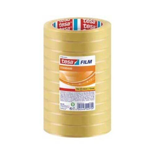 Fita Adesiva 15mmx66mts Transparente Tesa Pack 10 rolos - Tesa 15657388
