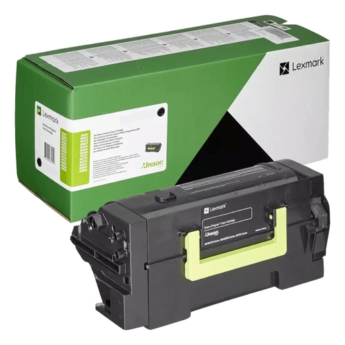 Cartucho de toner original preto Lexmark MS725/MS823/MS825/MS826/MX722/MX822/MX826 - 58D2U0E (corporativo) - Lexmark 58D2U0E
