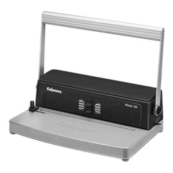 Encadernadora Espiral Metálica Manual 450Folhas Passo:5:1 Metal 50 Perfura até 12 folhas - Fellowes 5921021