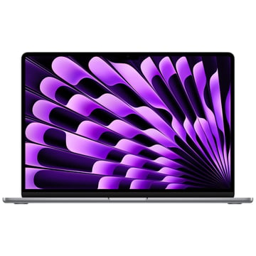 APPLE Macbook Air 15" Apple M3 chip with 8core CPU and 10core GPU, 8GB, 256GB SSD - Space Grey - Apple MRYM3PO&#47;A