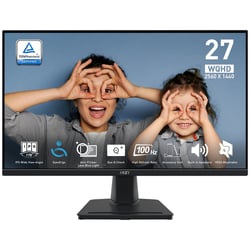 Monitor MSI PRO MP275Q IPS 27\" WQHD 100Hz 1ms (MPRT) / 4ms (GTG) HDR Ready, Black - MSI 9S6-3PC3CM-029