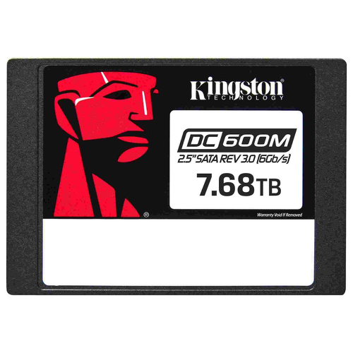 KINGSTON SSD 2.5" 7680G DC600M MIXED -USE ENTERPRISE SATA - Kingston SEDC600M/7680G